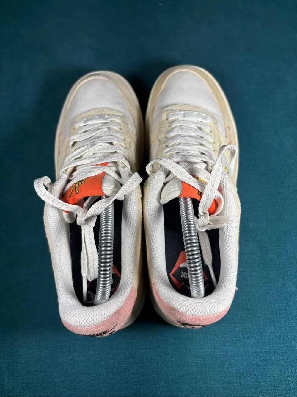 Nike Air Force 1 Low '07 LX SE Just Do It Peace Love Womens Size 8.5 DQ7656-100